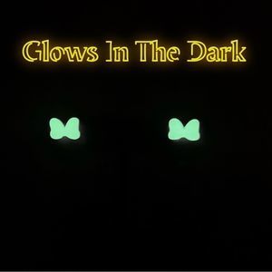 Minnie Mouse Glow Bow Earrings